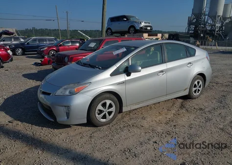 2013 Toyota Prius Two from USA, damaged, VIN JTDKN3DUXD5577474
